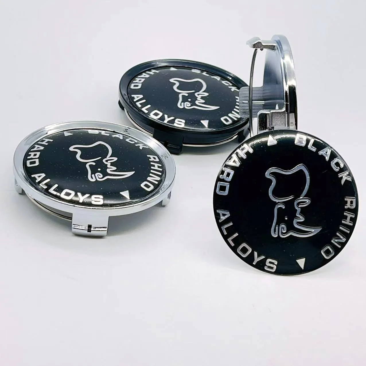 

4pcs 74mm 75mm Rhinoceros SERIES Car Wheel Center Hub Caps Hubcaps Car Rims Dust-proof Cover Badge Styling Auto Accessories