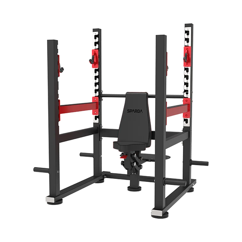 

Heavy-Duty Commercial Gym Bench Equipment Steel Plate-Loaded for Chest & Shoulder Strength Training for Bodybuilding Arm Safety