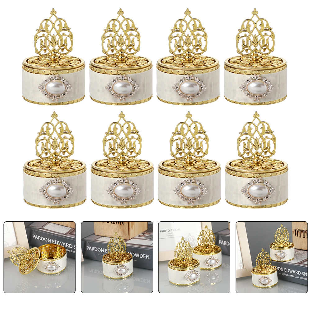 

12pcs Candy Boxes Wedding Favor Containers Mini Packaging Holder for Party Treat Gift Decor Favor Boxes Party Favors