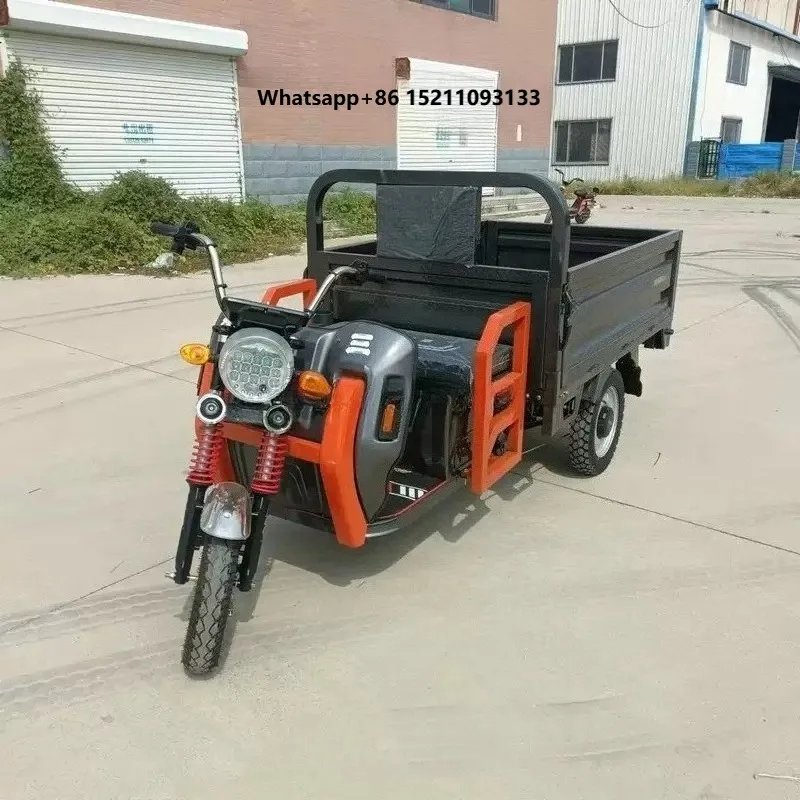 Factory Direct 300kg Payload Capacity Open-Body Three-Wheeled Electric Tricycles for Adults Jet Ski Inspired Battery Not