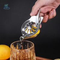 Hand Pressed Bird Shape Lemon Clip Round Metal 304 Stainless Steel Fruit Juicer Manual Orange Squeezer Pomegranate