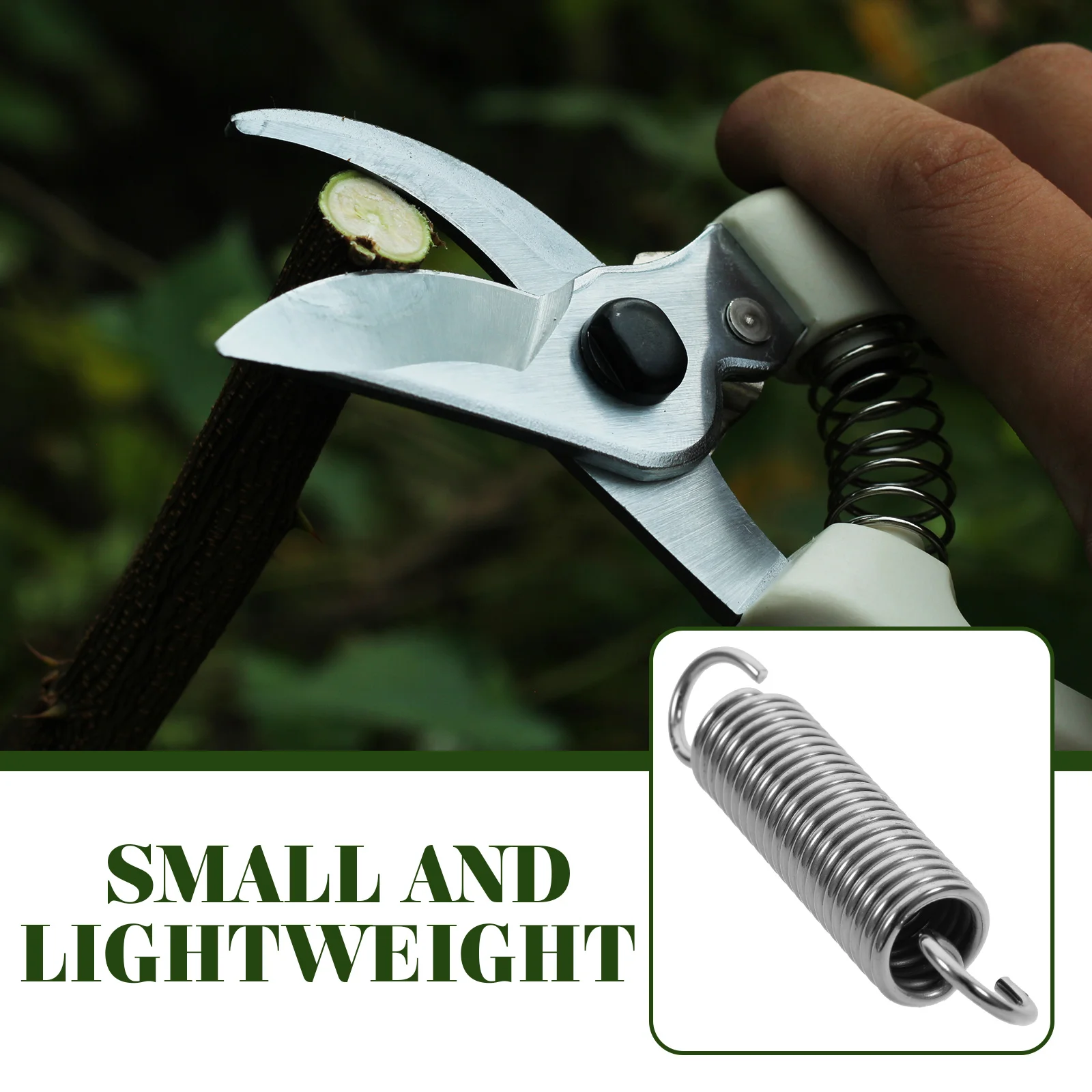 Pruners Spring Coil Pruning Shear Accessories Stainless Steel High- 10pcs (Big High-branch Spring) Part