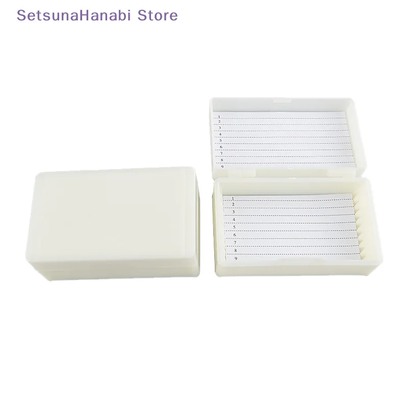 [W]Microscope Slides Case Cabinet Holder Pathological Slice Box Slide Storage Box