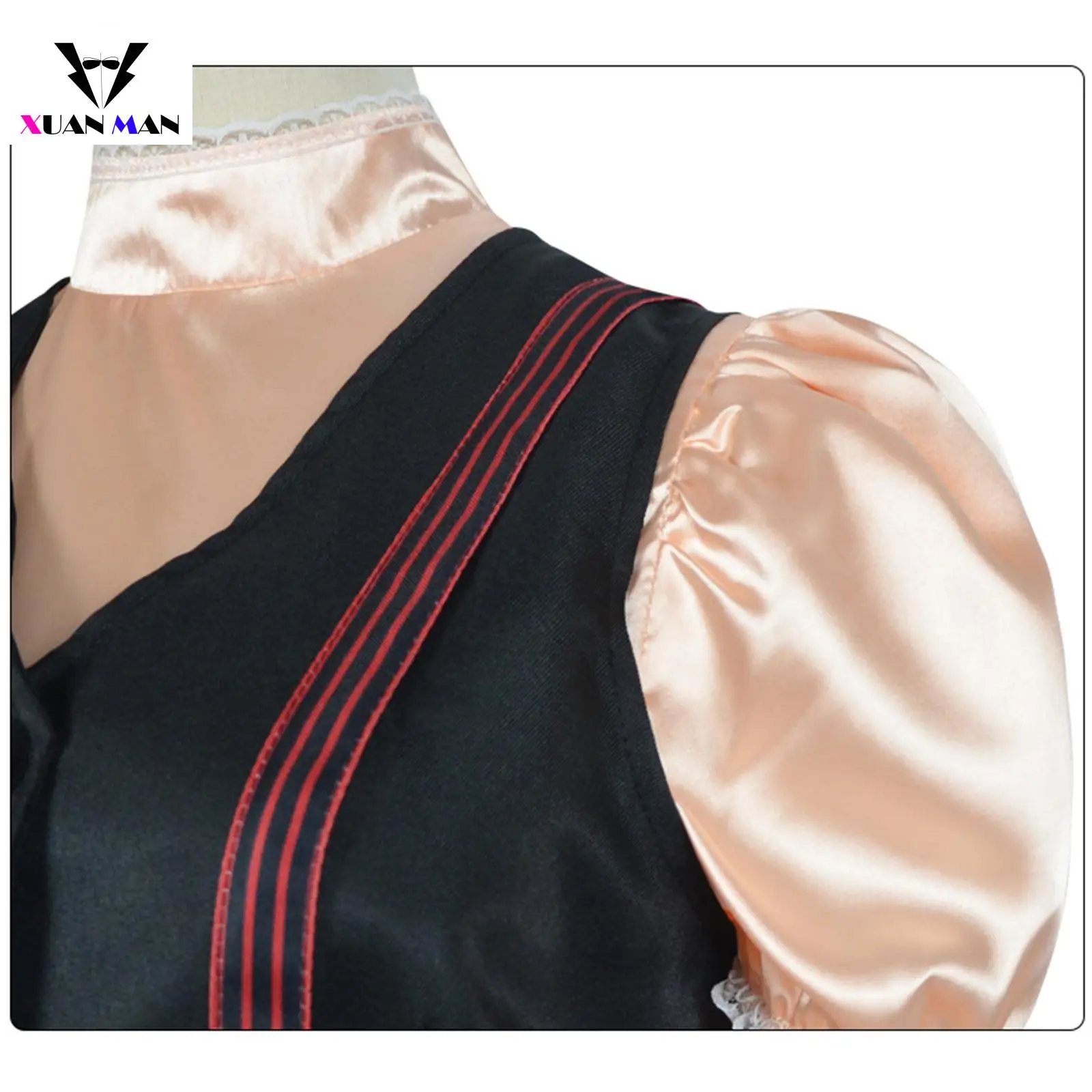 Movie Blossom Cosplay Costume Fantasy Uniform Coat Vest Skirt with Prop Women Girls Halloween Birthday Carnival Role Play Suit