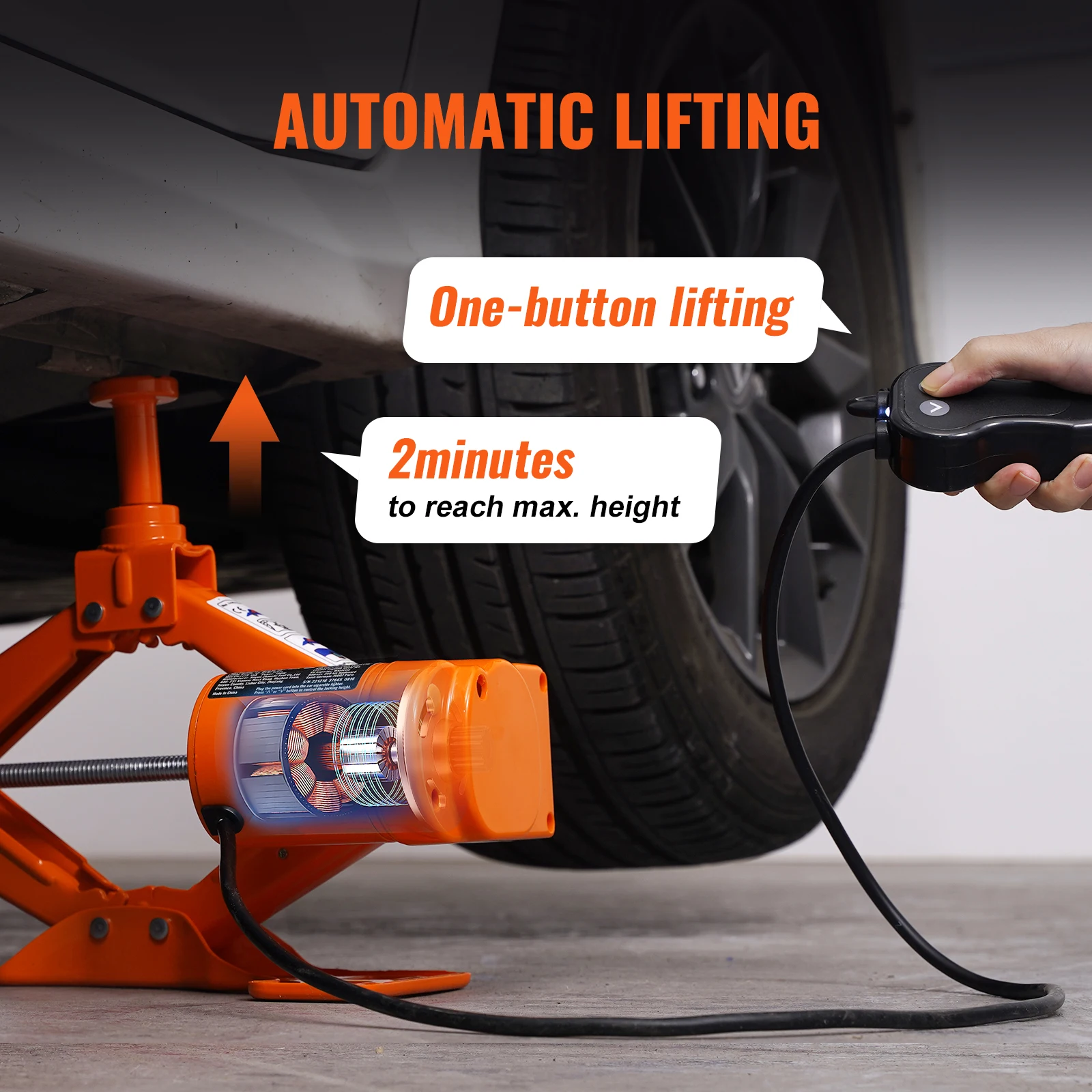 SucceBuy Electric Car Jack, 3/ - огляд і ціна Hydraulic Floor Jack