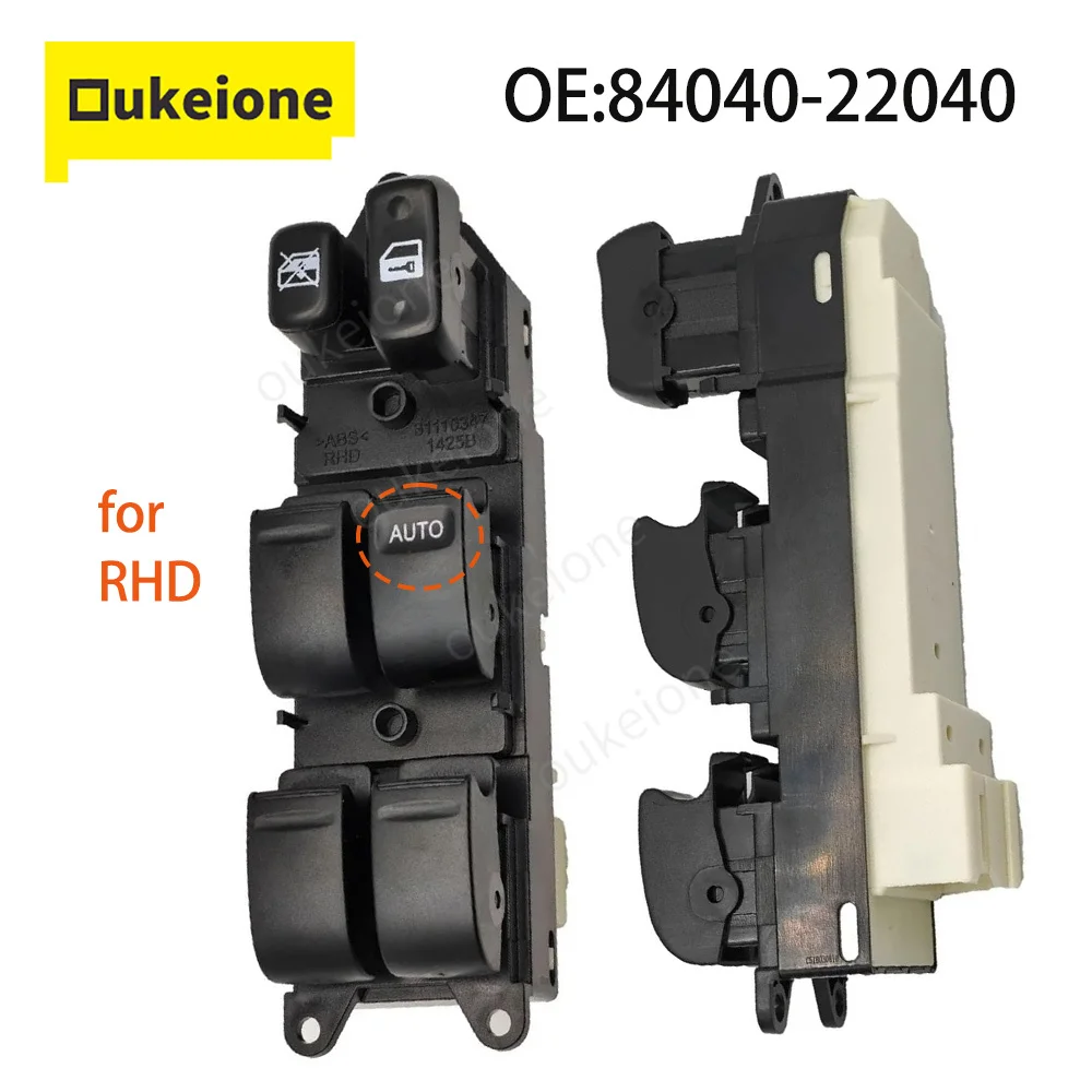 

Right Hand Driver Side Window Control Switch for Toyota Chaser Mark Cresta JZX100 1996 1997 1998 1999 2000 2001 84040-22040