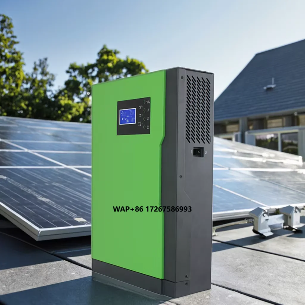 

Off Grid 5.5KW Solar Inverter LCD Display 5500W AC WiFi 60Hz USB MPPT Pure Sine Wave Single Phase 48vdc for Home Use