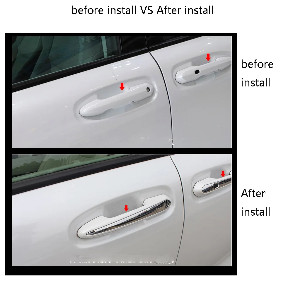 For Toyota SIENNA Year 2020-2021 Update Comfort Access Kit Keyless Entry Unlock Door Lock PKE With 2 Handles Car Accessories