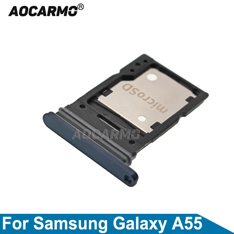 

Aocarmo For Samsung Galaxy A55 SIM Card Sim Tray Slot Holder Replacement Parts