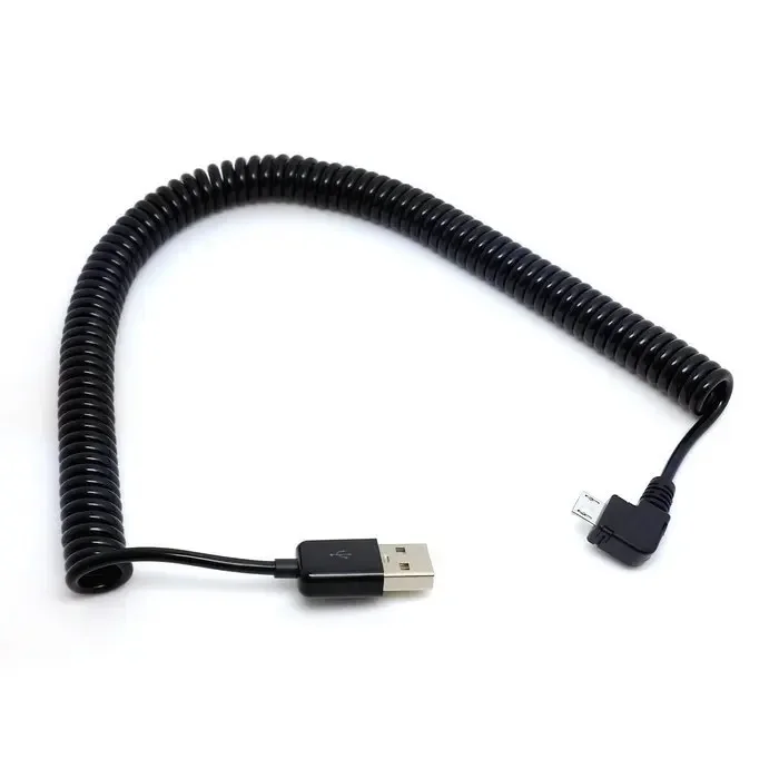 Ângulo reto 90 graus usb 2.0 micro macho para um tipo macho cabo de dados estiramento 3m 10 pés para tablet 300cm, frete grátis
