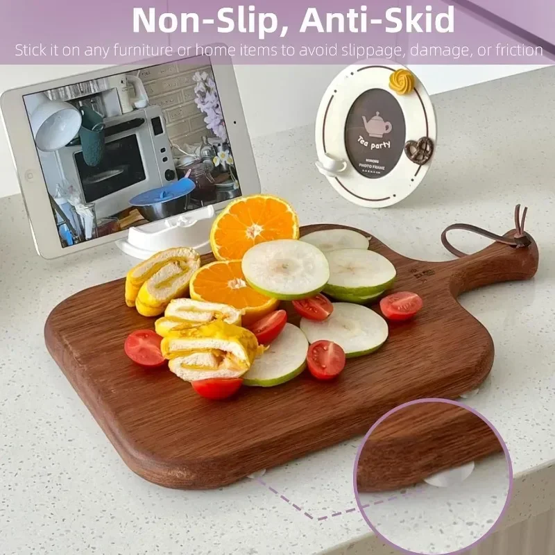 1000/100 шт. самоклеящиеся прозрачные дверные упоры, резиновые демпферы, буферные бамперы для шкафа, силиконовые мебельные подушки в горошек, защитные накладки