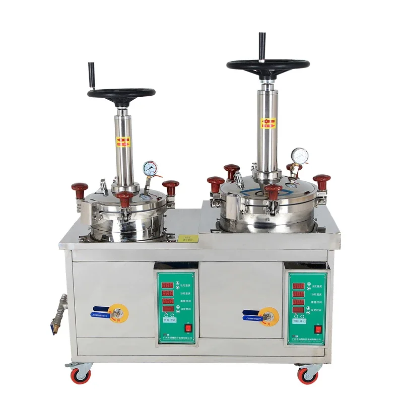 Closed Chinese herbal medicine decoction machine Closed high pressure automatic double cylinder commercial automatic