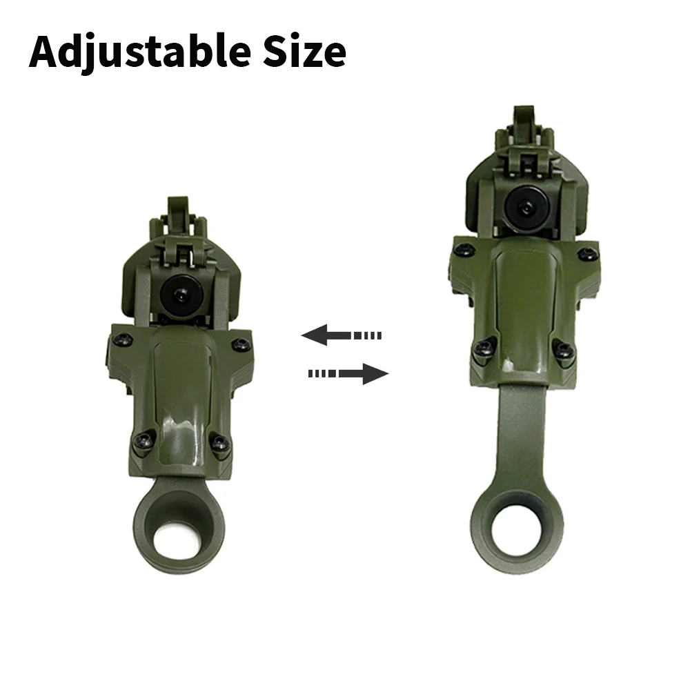 Nuove cuffie con cancellazione del rumore Staffe di montaggio per casco Kit adattatore per binario per casco VELOCE per cuffie tattiche serie COMTAC II III