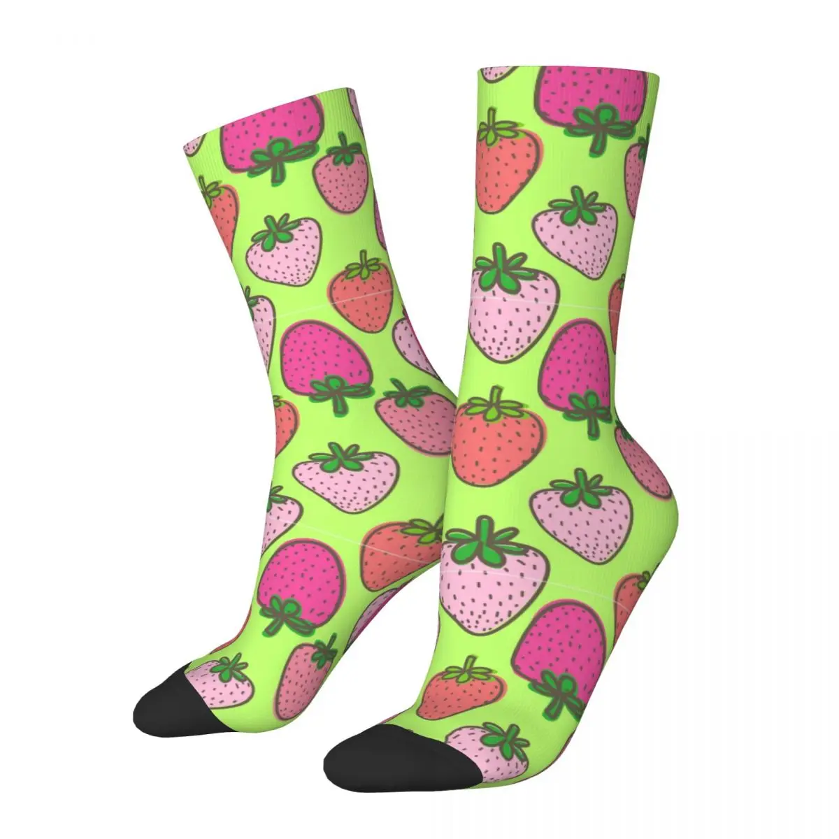 

Strawberry Patch Socks Accessories For Men Women Cozy Socks Cute Best Gift Idea