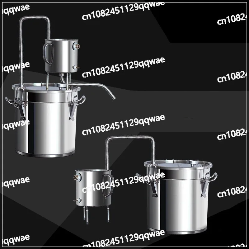 10L 22L Stainless Steel Distiller Spirits Alcohol Wine Maker Home Water Wine Essential Oil Brewing Equipment Kit