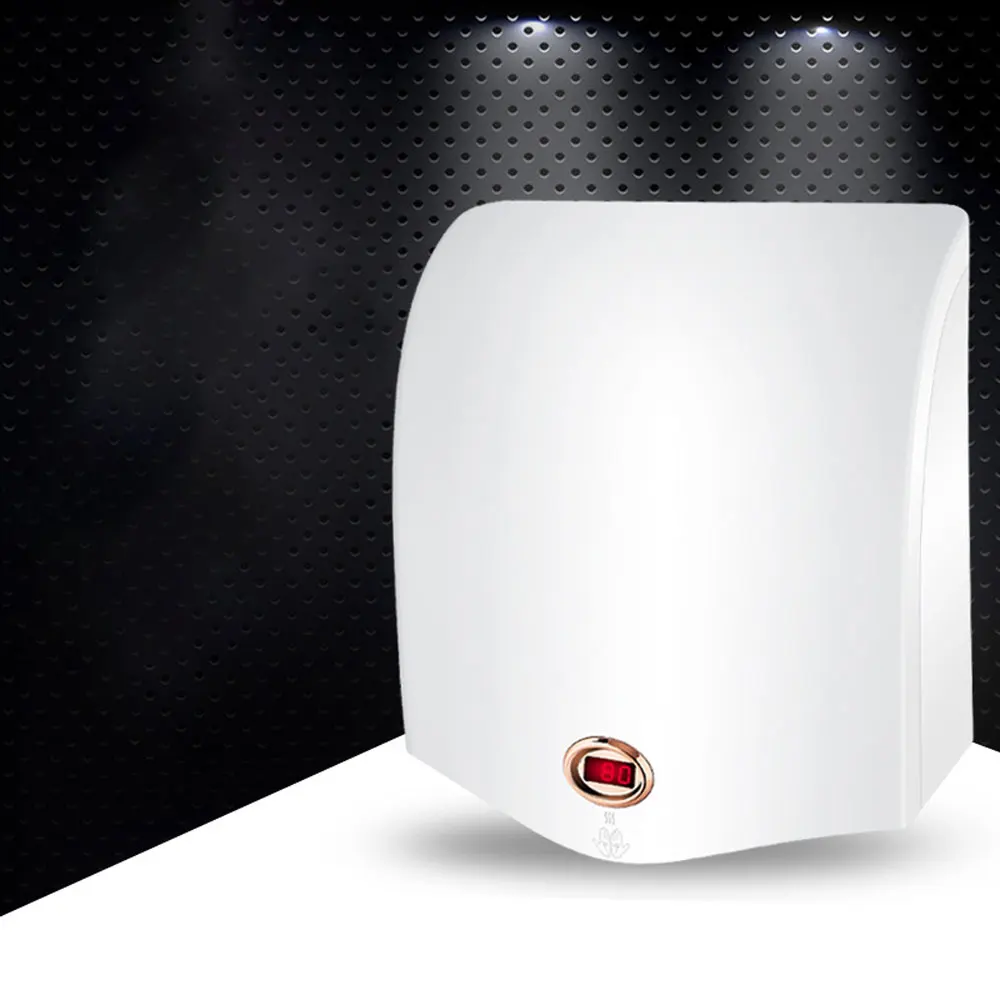 GM-889 Hotel Smart Händetrockner Intelligente Steuerung Temperatur Vollautomatischer Infrarotsensor Badezimmer Händetrocknungsgerät