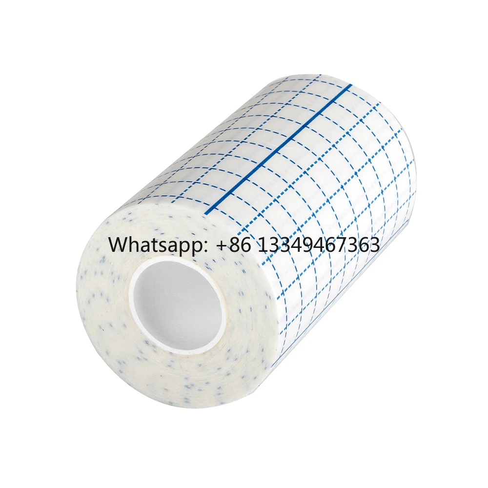 hypoallergenic-elastic-stretch-breathable-wound-dressing-fixation-spunlace-non-woven-single-coated-surgical-bandage-medical-tape
