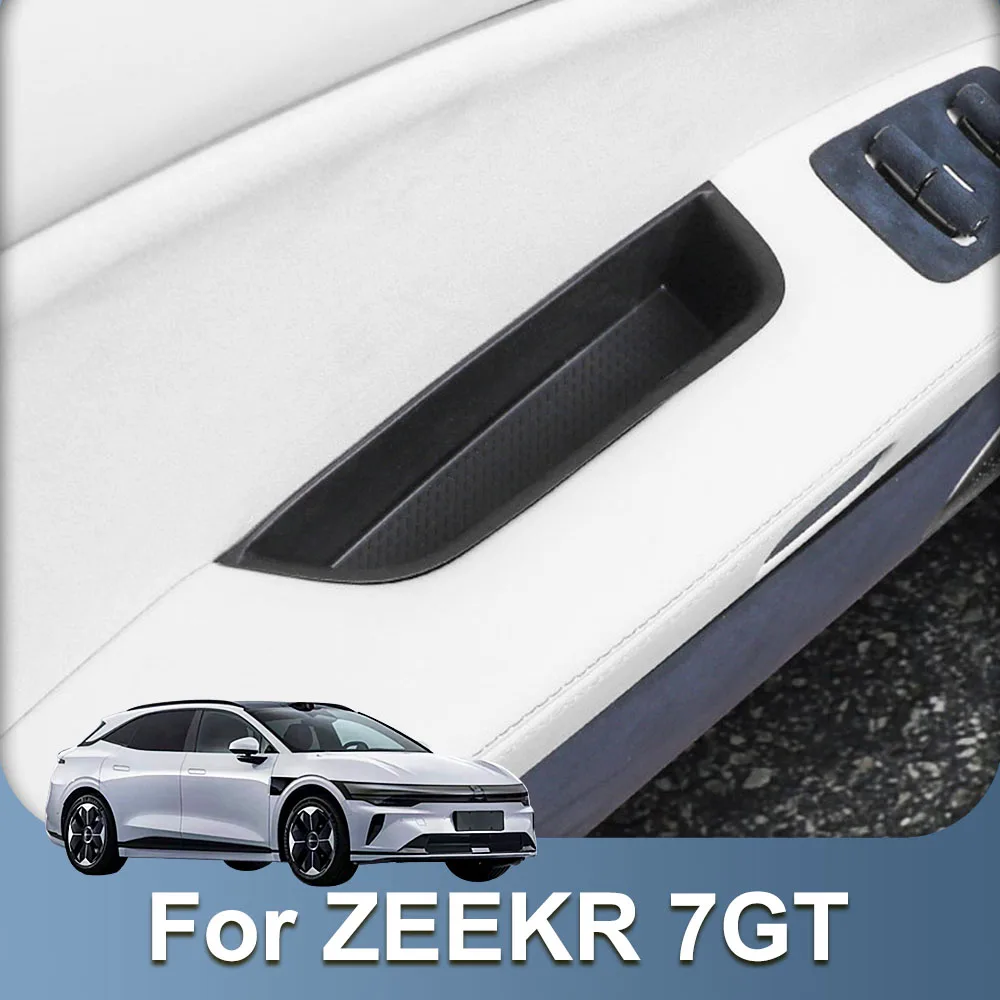4 Pcs Door Handle Protection Pad Fit For ZEEKR 7GT 2026 2027 Silicone Material Storage Box Car Modification Supplies