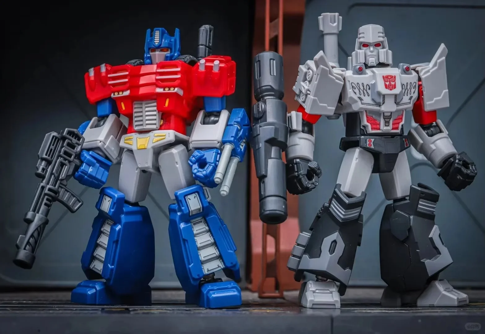Blokees Gv6 8cm Transformers Idw Optimus Prime Megatron Swoop Sunstreaker Wheeljack Kickback Dirge Action Figure Toys Gifts - Image 3