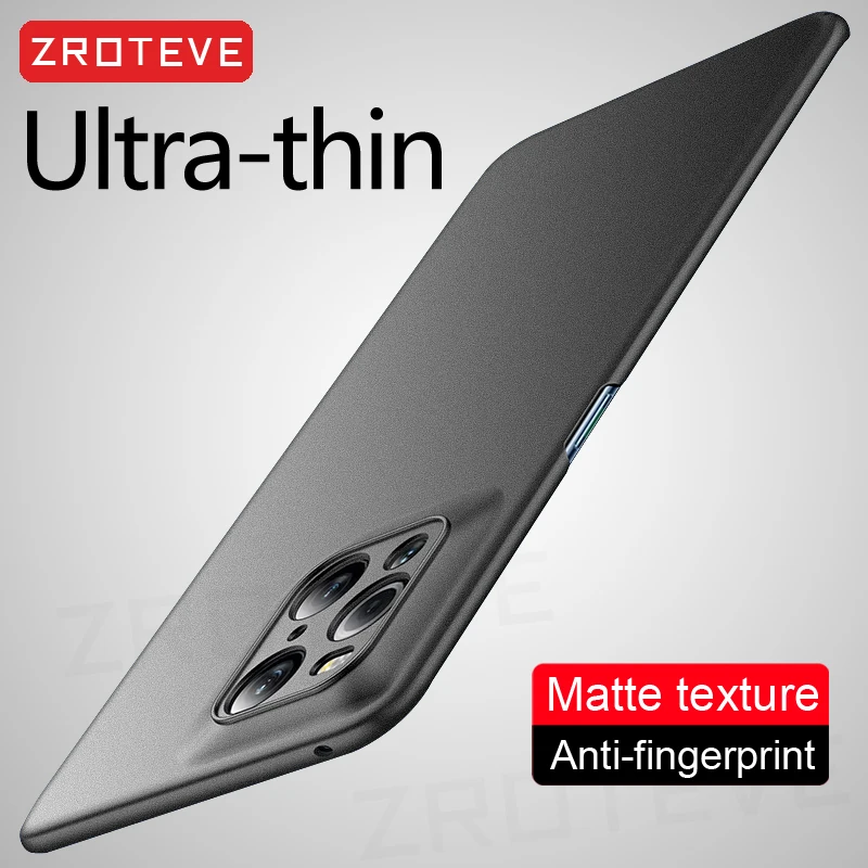 Für Finden X3 Pro Fall ZROTEVE Ultra Slim Matte Harte PC Frosted Abdeckung Für Oppo Finden X5 Pro X3 Neo FindX5 FindenX3 Lite Telefon Fällen