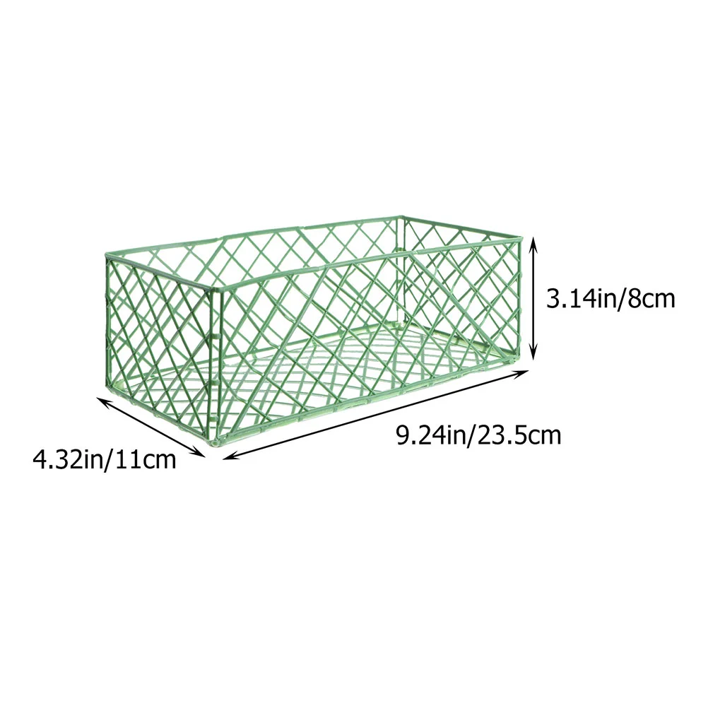 20 Pcs Flower Mud Holder Basket Shop Supplies Floral Cage Wedding Decor Fixer Soil Frame Accessories