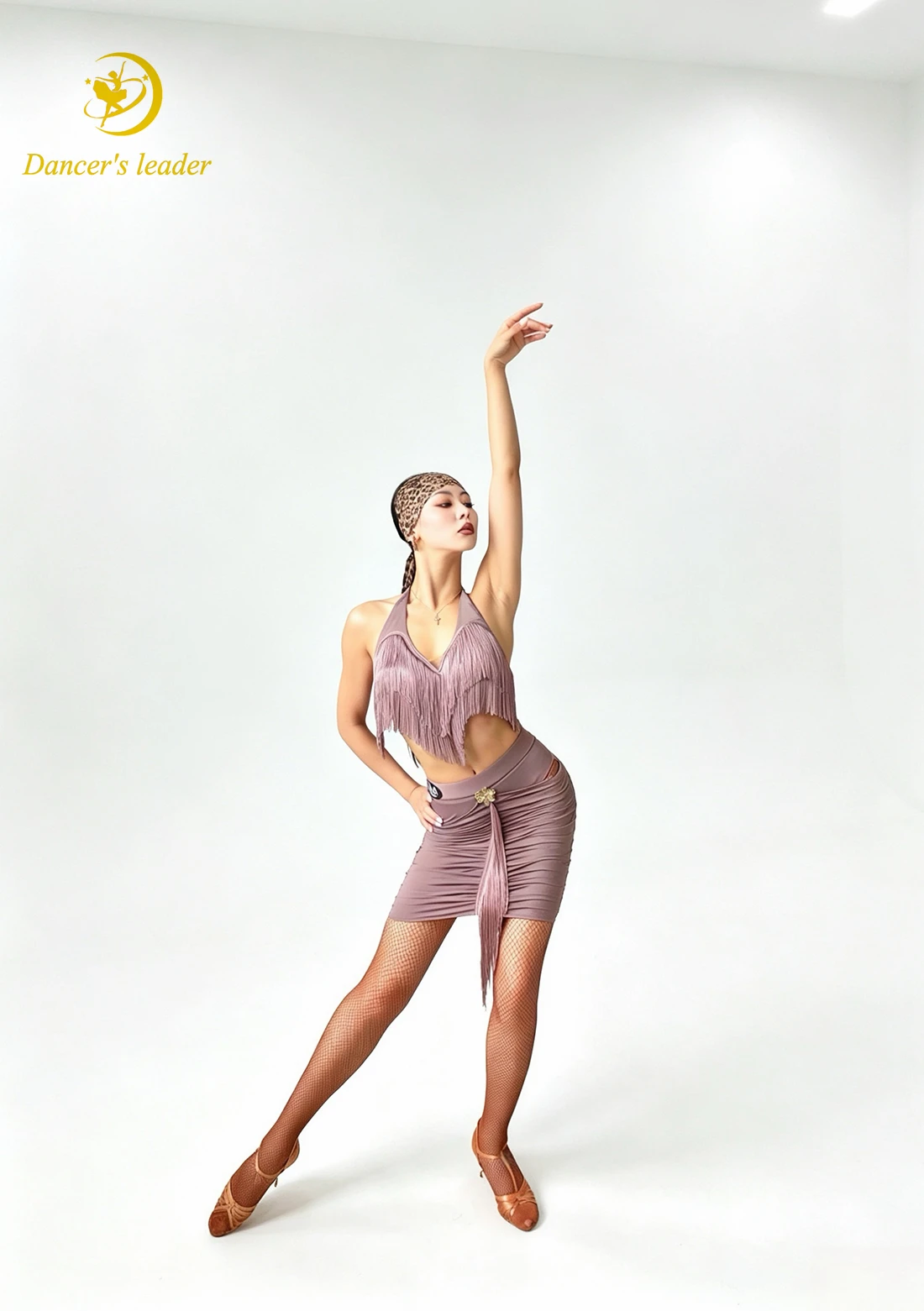 Latin Dance Adult And Children's Dress, High-End Tassel Top, Pleated And Hip Hugging, Perfect For Professional Dance Attire