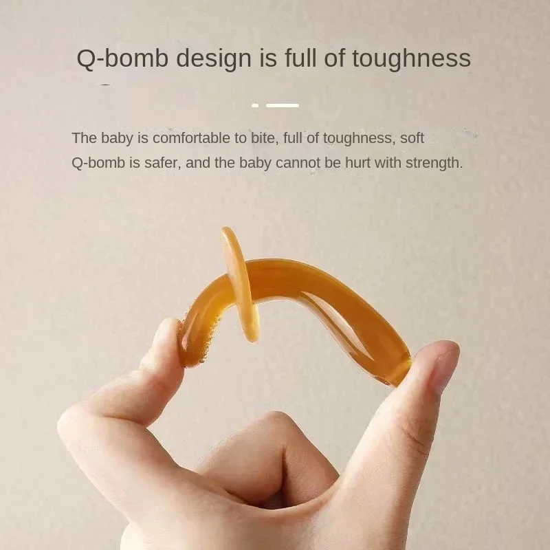 Baby Silikon Schnuller hochwertige Lebensmittel qualität Schnuller Silber Nanopartikel transparent Neugeborenen Schnuller Baby Geschenk