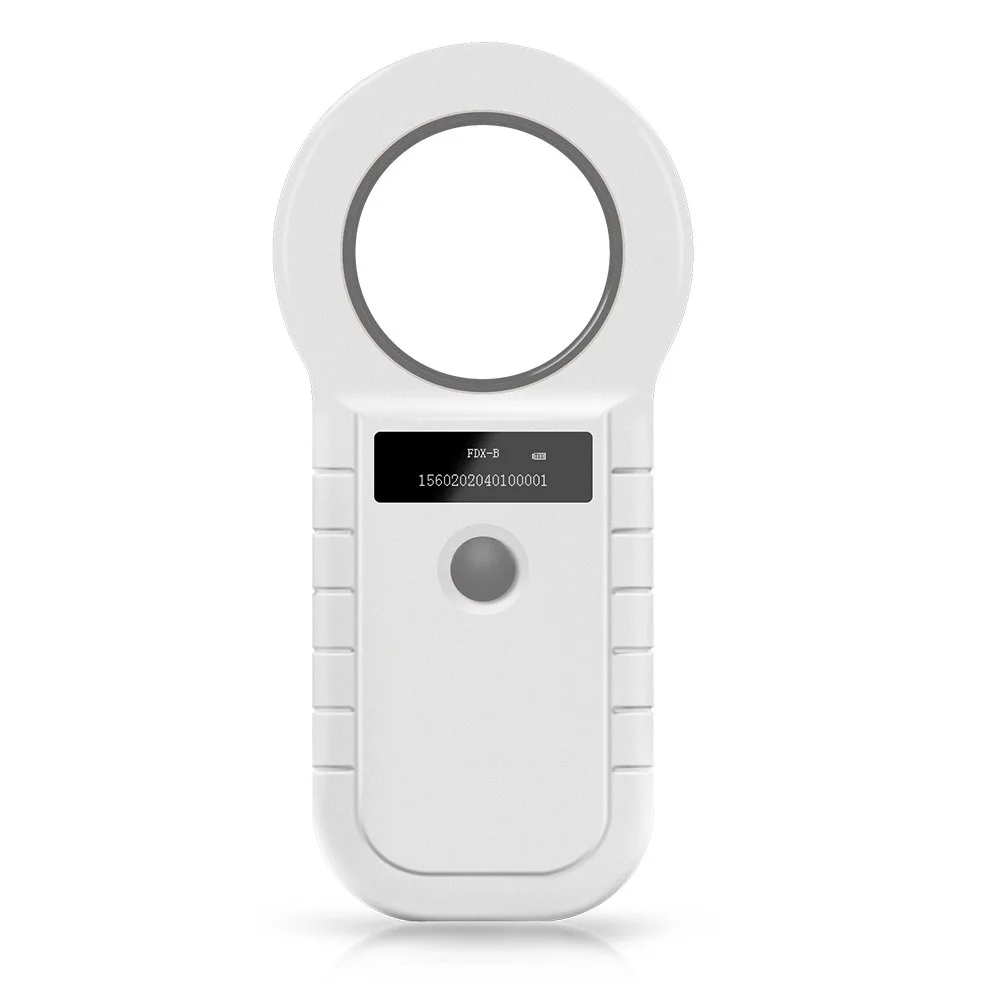 134,2 KHz RFID Dierenlezer 15 Cijfers 125 KHz Huisdier ID Scanner EMID FDX-B ISO 11784/85 Microchip Tag Registratie voor Koe Vis Hond
