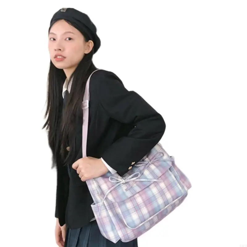 

E8FB Универсальная сумка для мессенджера с достаточным количеством космоса сумки на плече Слинг Кошелек Идеально -проездной для