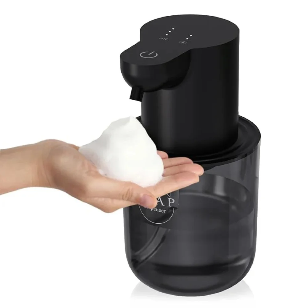 Automatic Foaming Soap Dispenser with Infrared Motion Sensor Four Level Adjustable Touchless for Kitchen and Office