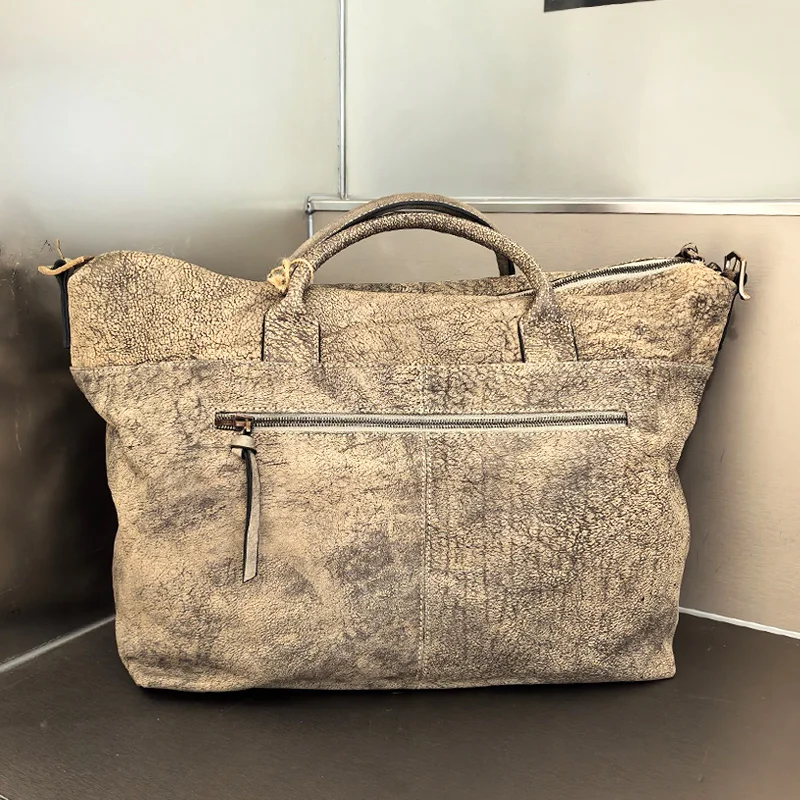 Luxury Men Handbag 100% Real Cow Leather Temperament Single Shoulder Messenger Bag Stuitable For Commuting