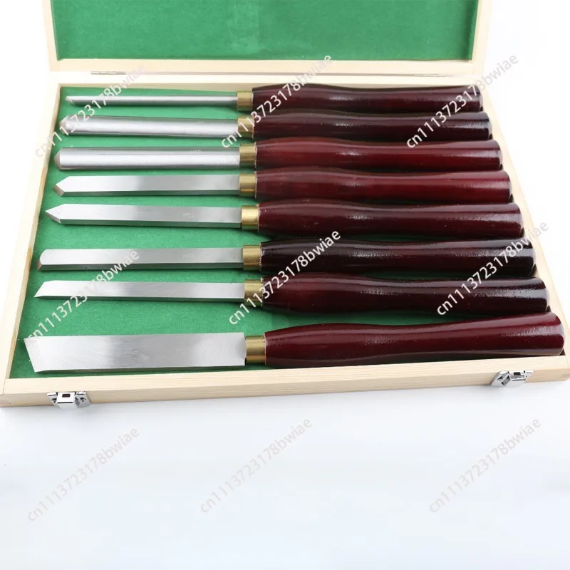 wood-turning-tool-8pcs-red-handle-woodworking-turning-tool-milling-cutter-suit-engraving-turning-tool