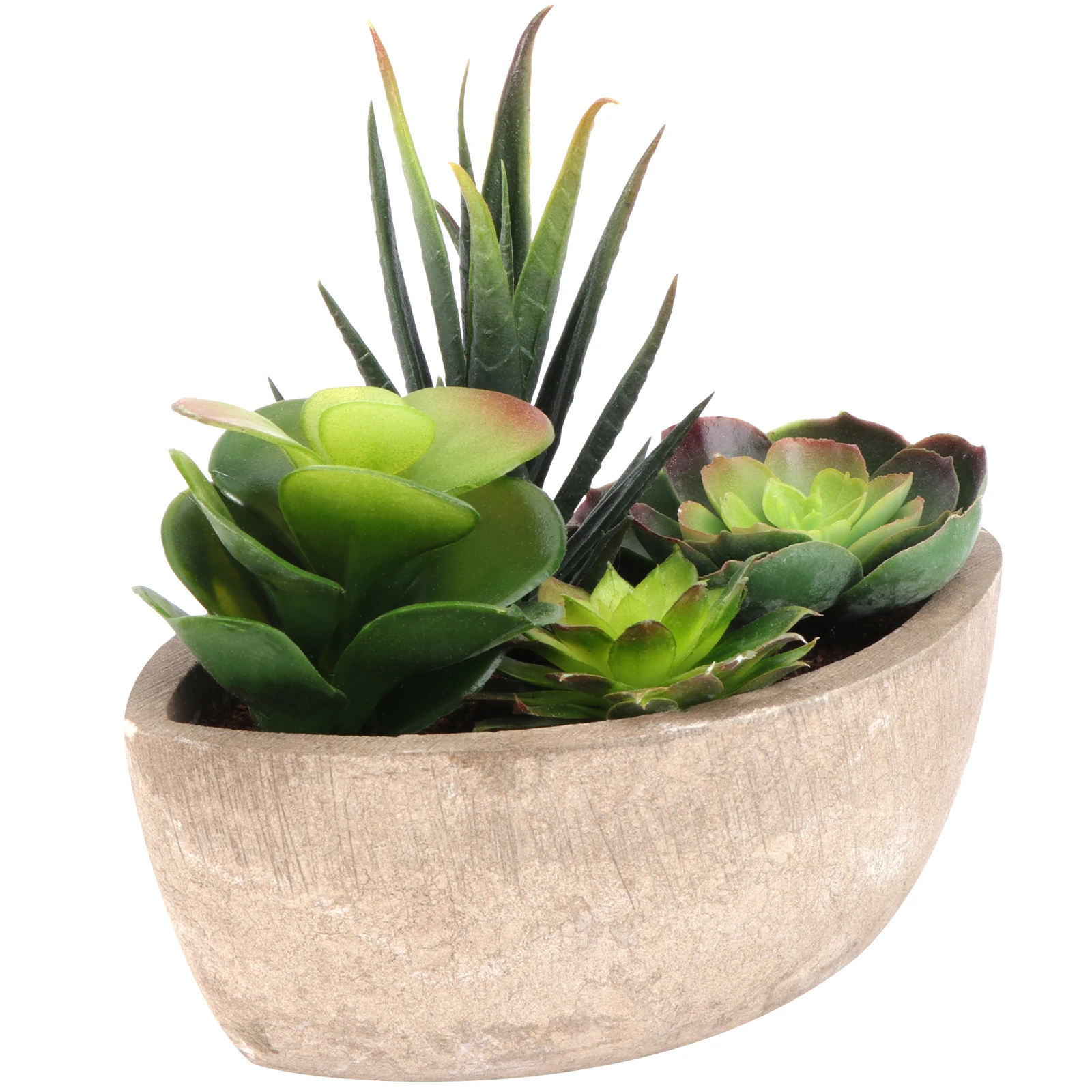 

1Pcs Simulated Succulent Potted Plant Imitation Green Plant Beautiful Fake Bonsai for Home Office Holiday Decoration