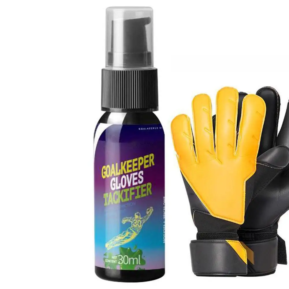 1 Stück Anti-Rutsch-Spray Fußball torhüter handschuhe Anti-Rutsch-Spray Torwart griff Handschuh kleber für verbesserte Handschuhe Tackifier s x8g6