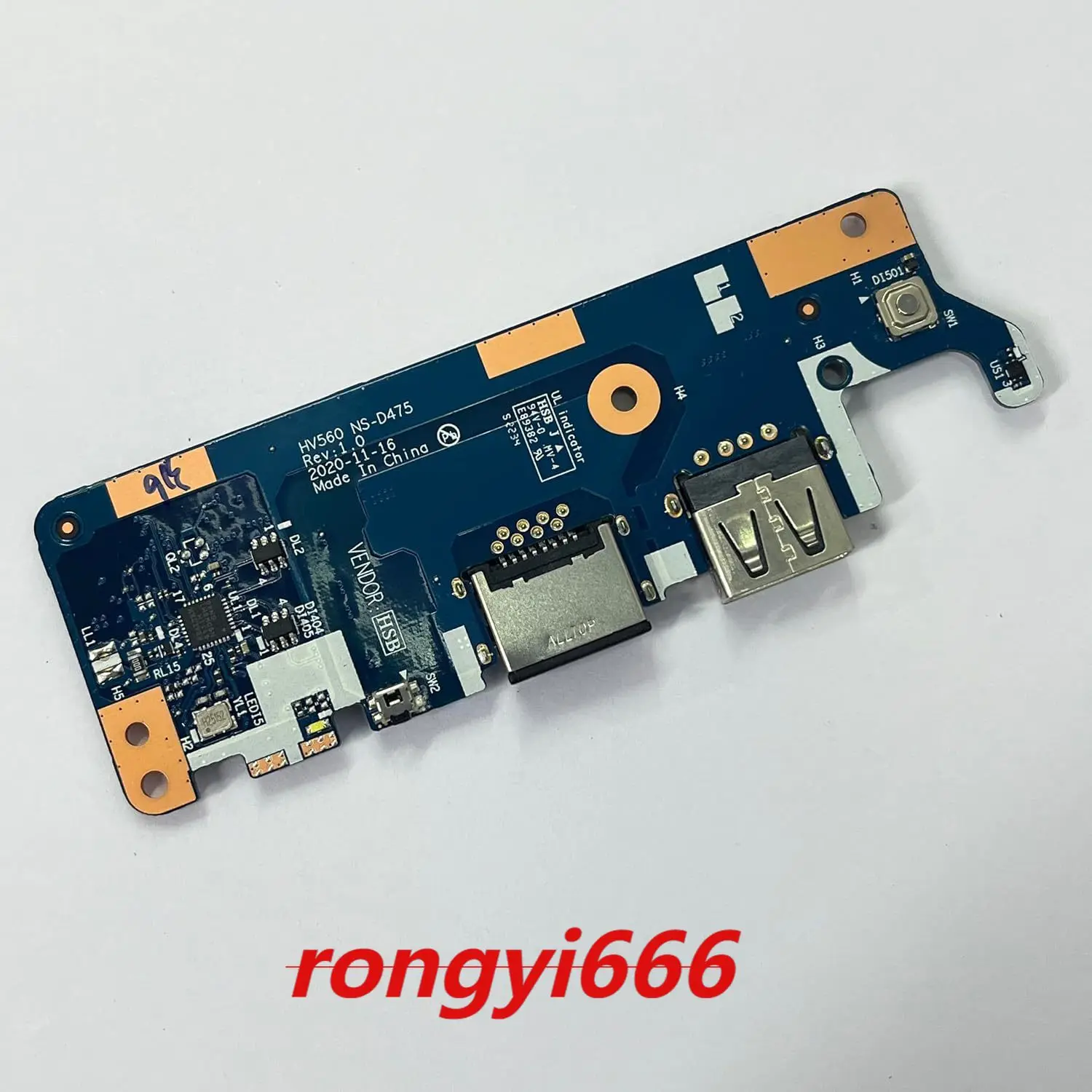 5C50S25178 NEW for Lenovo V15 G2-ITL 82KB USB Power Board NS-D475