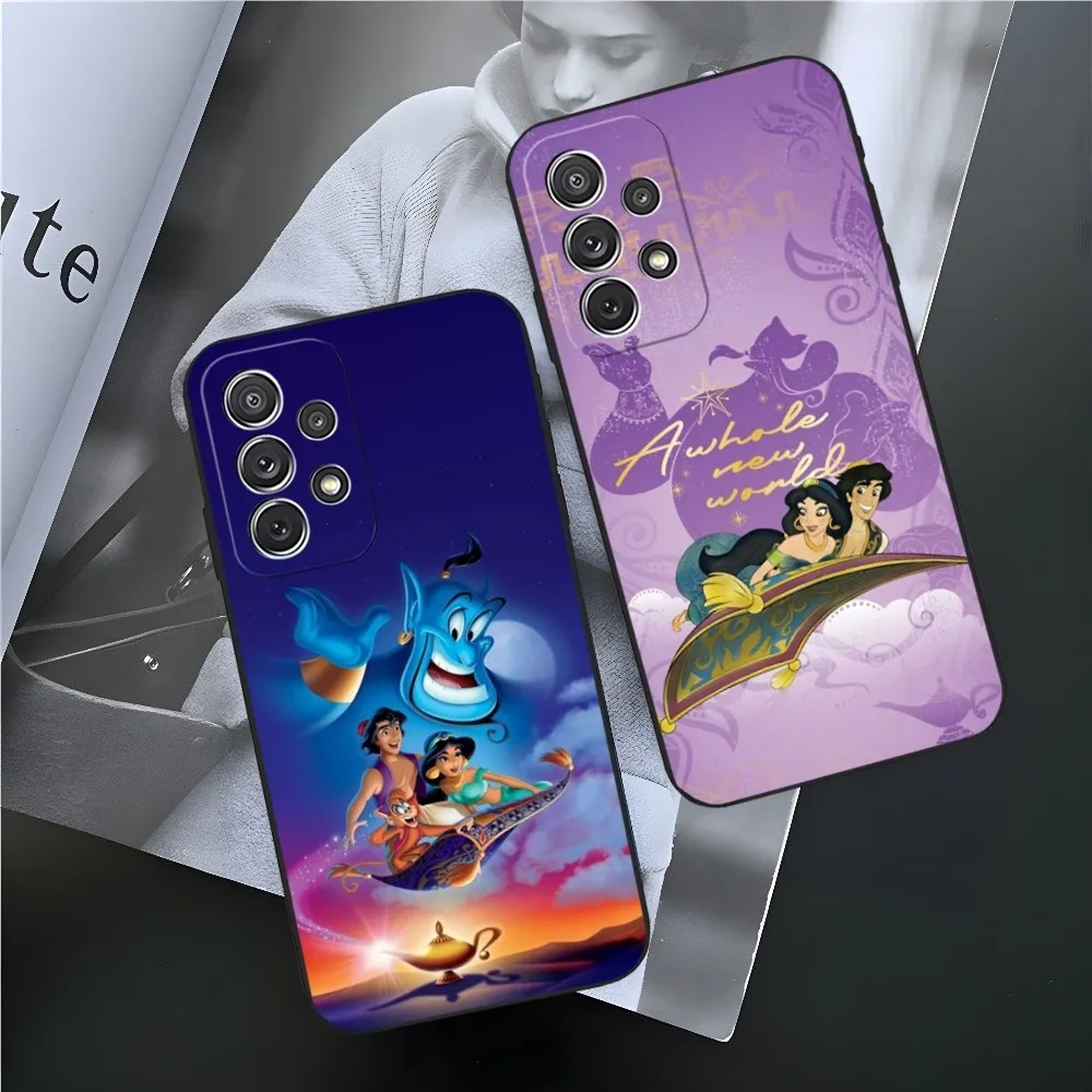 Aladdin Phone Case for Samsung Galaxy S21 S22 S23 S30 S20 Ultra Fe A24 A34 A54 A53 N20 M54 Pro Plus Cover