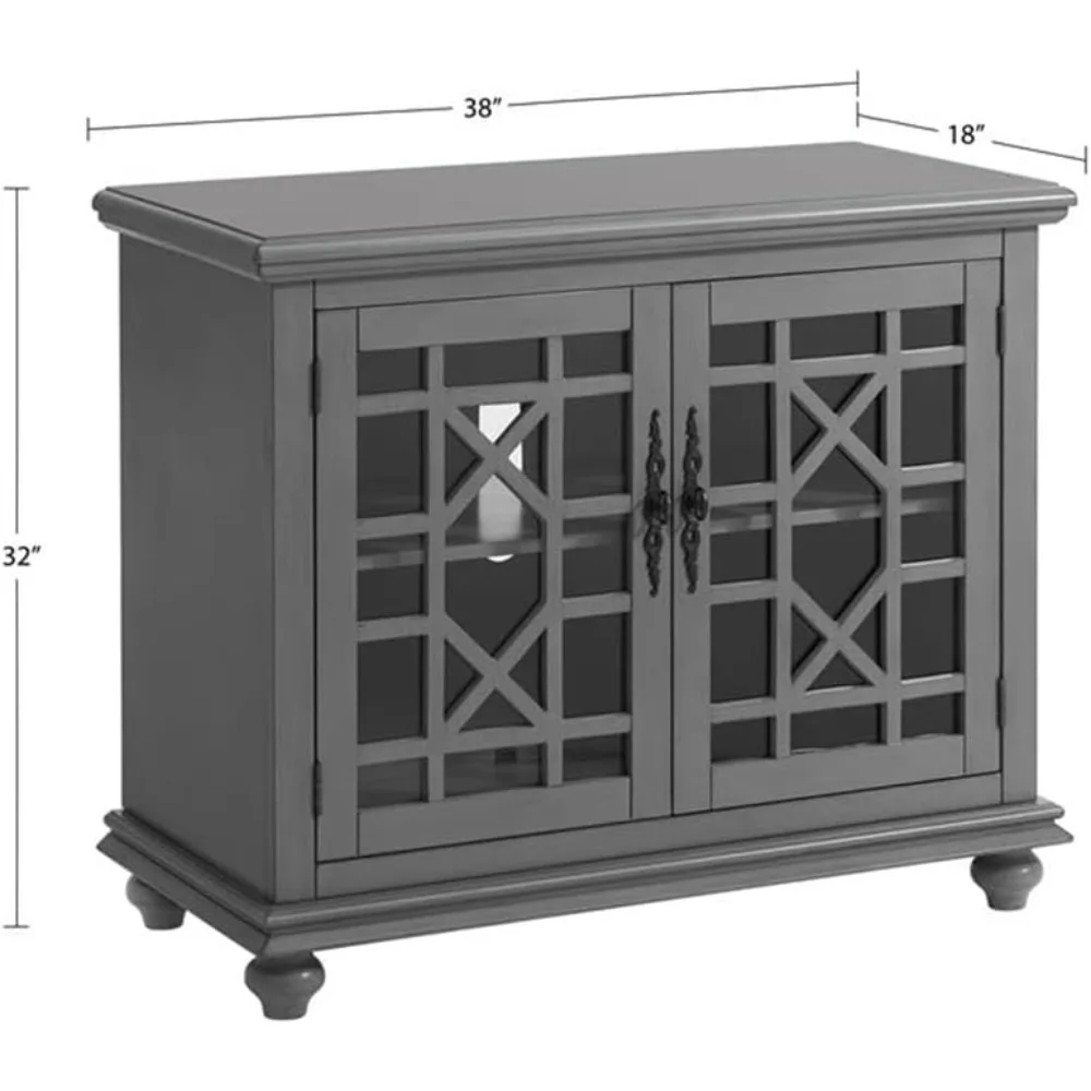 meuble tv élégant pour petits espaces gris