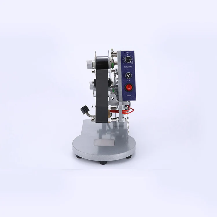 Semi-automatic coding machine label expiration date printing machine