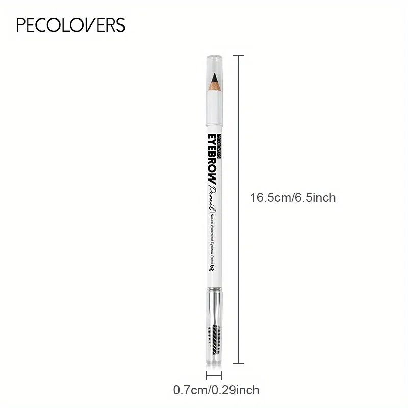 1 pçs lápis de sobrancelha à prova dwaterproof água 3 cores caneta de sobrancelha para mulheres beleza cosméticos lápis de sobrancelha ferramenta cosmética