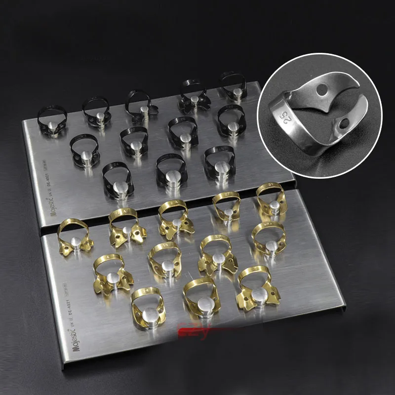 

Rubber dam clip dental material stainless steel placement plate butterfly molar clip dental aesthetics instrument tool