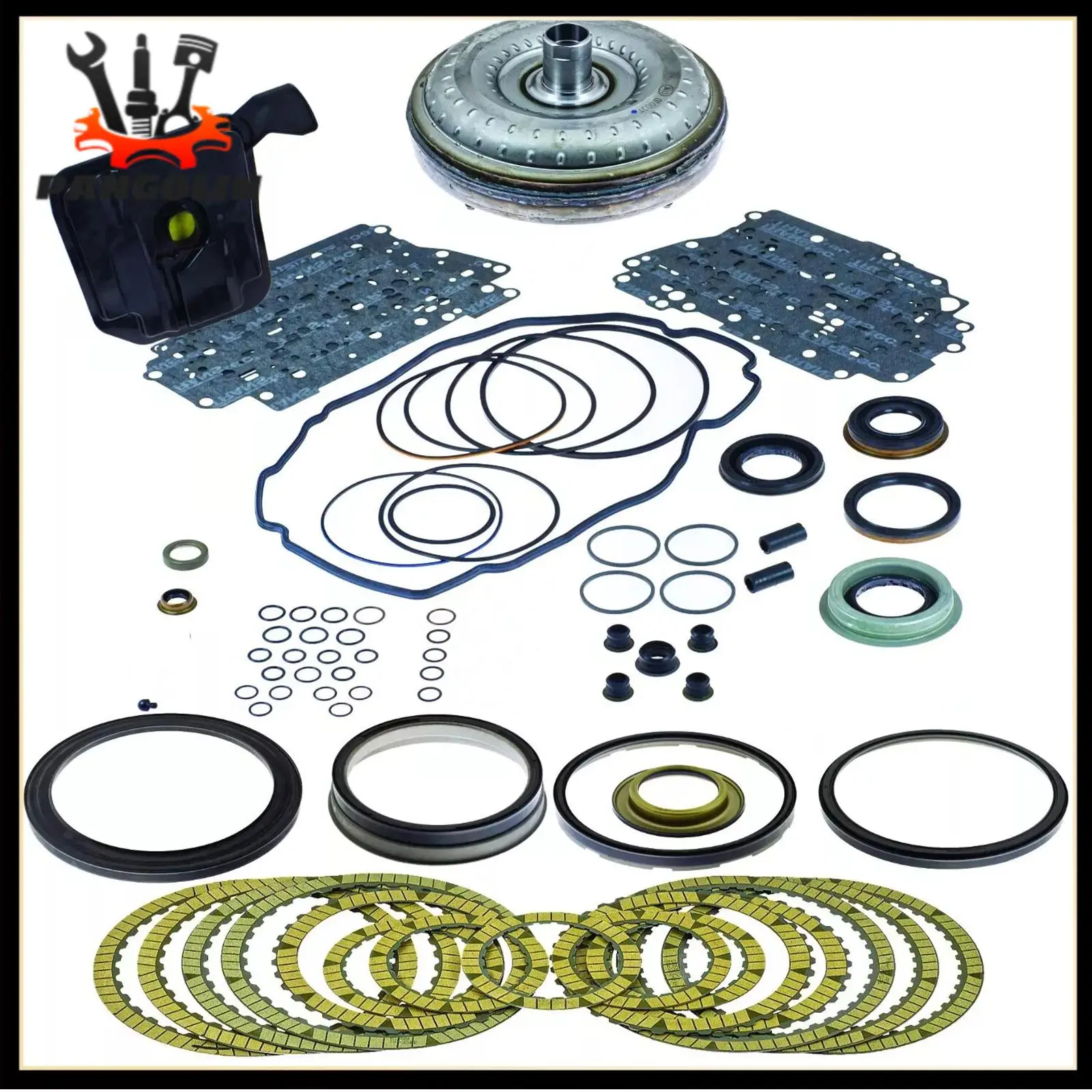 Transmission Rebuild Kit For Ford 6F35 Transmission Rebuild Kit TransTec 2013-on Ford Lincoln Mazda Automatic Transmission Parts