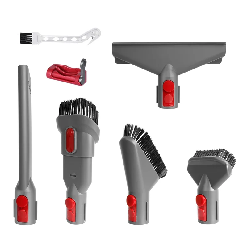 لـ Dyson V7 V8 V10 V11، مجموعة ملحقات فوهات الفرشاة، حل الكل في واحد للمنزل والمنزل الداخلي للمركبة-A58E
