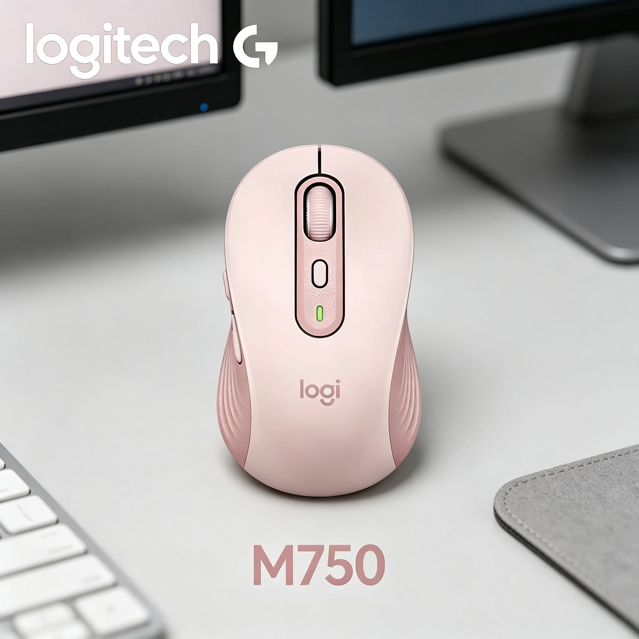 Logitech M750 Multi‑Purpose Wireless Mouse Smooth Cursor Control For CS GO Gaming Session And Daily Contract Office Document Wor