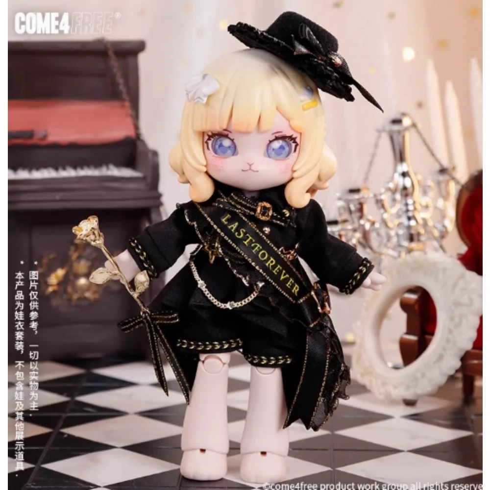 COME4FREE BJD 1/12 ropa para muñecas conjunto de estilo caballero ob11 accesorios para muñecas ropa para niñas (sin muñeca) gsc ggift ropa para niñas