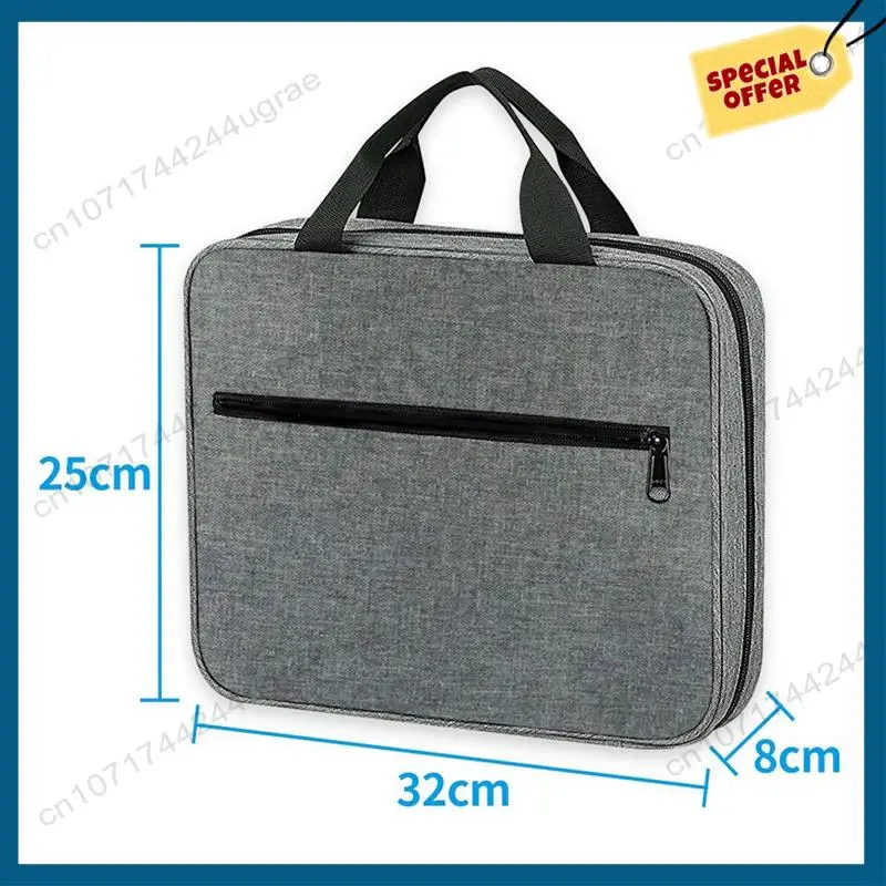 -A15I Capa da Bíblia, Estojo para Livro Bolsa de Igreja Protetora da Bíblia com Alça e Bolso com Zíper, Presente Perfeito para Homens e Mulheres