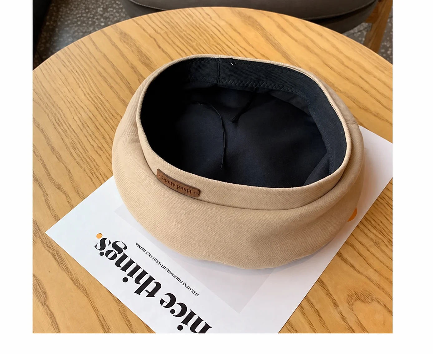 Unisex Beret Structured Painter Hat Wool Blend Beret British British Beret For Short Trips Campus Wear Autumn Wear