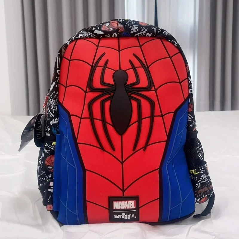 Australia Smiggle Marvel Spider-man Children Stationery Student School Bag Lunch Bag Wallet Pencil Box Water Cup birthday Gift