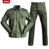Thin Labor Protection Set Cotton Camouflage Dirt Resistant Wear-resistant Working Clothes Outdoor Sport Fitness Training Clothes