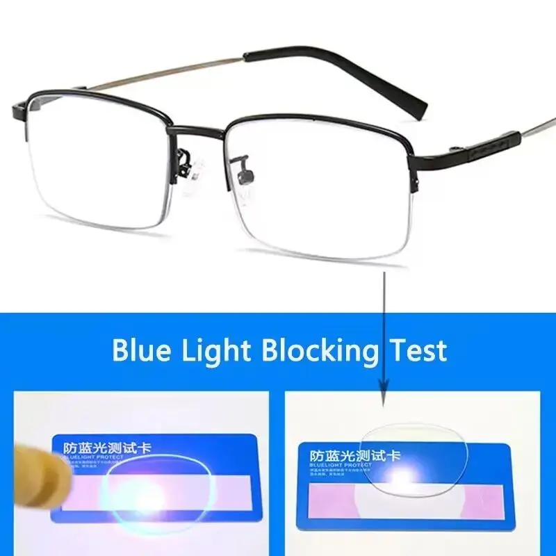 2026 Titan Photochrome Multifokal-Lesebrille für Herren Anti-Blaulicht Damen Progressive Multifokus-Alterssichtbrille 1.0 – Detail 4
