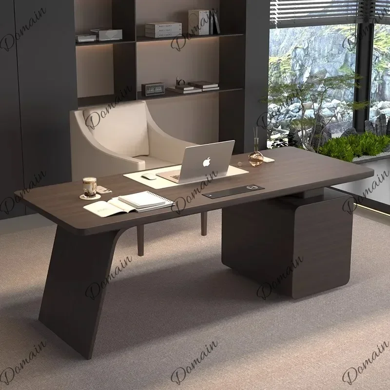 YT Furniture Storage Luxury Executive Desk Designer Drawers Asthetic Computer Home Office Desks Bureaux Work Mesas De Escritorio